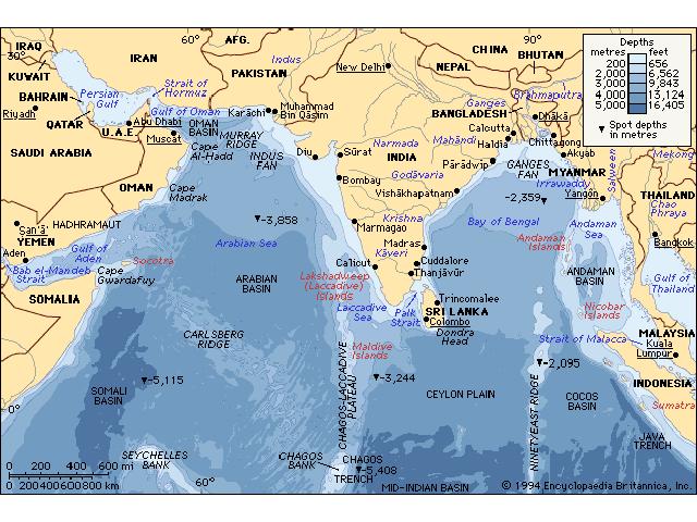 South Asia and Indian Ocean